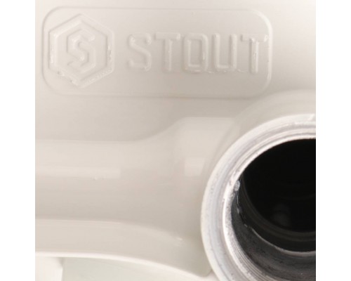 Радиатор биметаллический STOUT Space 500 9 секций боковое подключение RAL9016 SRB-0310-050009 (SRB-0310-050009) Радиатор биметаллический STOUT Space 500 9 секций боковое подключение RAL9016 SRB-0310-050009 (SRB-0310-050009)