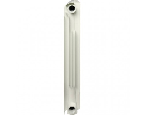 Радиатор алюминиевый STOUT Bravo 500 12 секций боковое подключение RAL9010 SRA-0110-050012 (SRA-0110-050012)