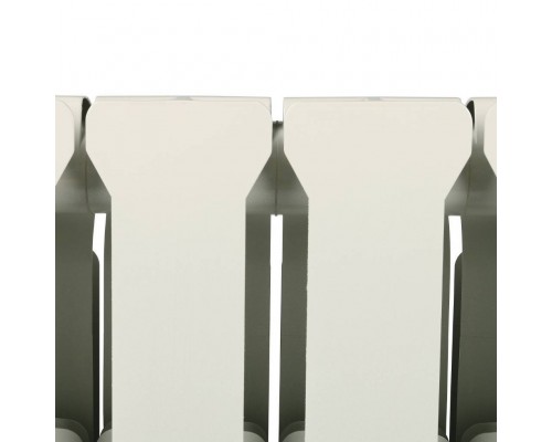 Радиатор алюминиевый STOUT Bravo 500 12 секций боковое подключение RAL9010 SRA-0110-050012 (SRA-0110-050012)