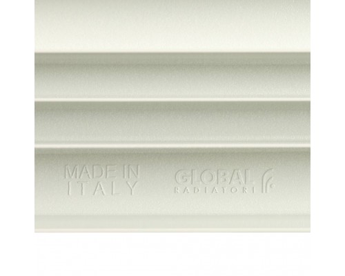 Радиатор алюминиевый STOUT Bravo 500 12 секций боковое подключение RAL9010 SRA-0110-050012 (SRA-0110-050012)