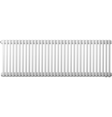 Радиатор стальной Zehnder Charleston 3050/34 3-трубчатый, подключение V001, белый, с кронштейнами