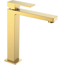 Смеситель для раковины Boheme Qubic 472-MG matt gold