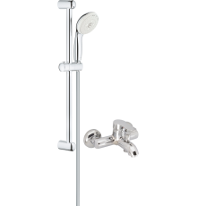 Смеситель для ванны с душем MEGA City MG-ZRV103 + Душевой гарнитур Grohe Tempesta New 27794001