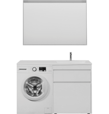 Мебель для ванной комнаты Aquanet Токио 68 1 ящик, с бельевой корзиной R