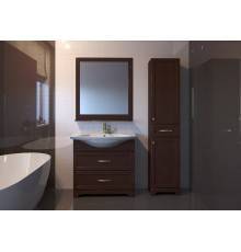 Тумба с раковиной ASB-Woodline Берта 85 орех антикварный