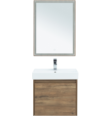 Мебель для ванной комнаты Aquanet Nova Lite 60 дуб рустикальный, 1 ящик