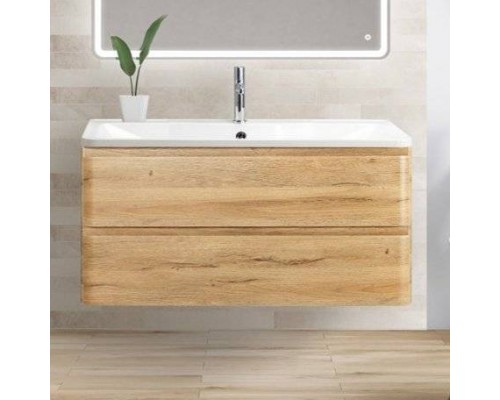 Тумба под раковину BelBagno Albano 80 подвесная, rovere rustico
