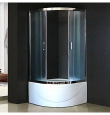 Душевой уголок Royal Bath BK RB 100BK-C-CH с поддоном