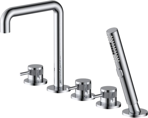 Смеситель на борт ванны Allen Brau Priority 5.31007-00 хром