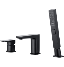Смеситель на борт ванны Allen Brau Infinity 5.21008-31 чёрный матовый