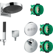 Душевой комплект Hansgrohe Rainfinity 250 (3 jet) 26232000 + 26857000 + 26455000 + 15742000 + 15745000