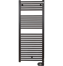 Полотенцесушитель электрический Zehnder Aura PBEBZ-120-050/MQ RAL 9005 matt 120x50 черный