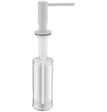 Дозатор для кухонной мойки Paulmark Decus D004-431 белый матовый
