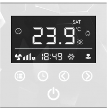 Блок управления Varmann Vartronic 703102 с сенсорным дисплеем, белый