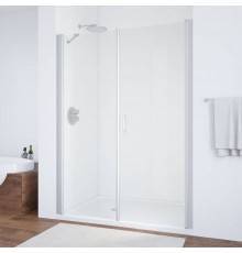 Душевая дверь в нишу Vegas Glass EP-F-2 170 07 01 R профиль матовый хром, стекло прозрачное