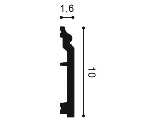 Плинтусы,Ba'rock,New Classics,Select,Classic capsule SX173 CONTOUR