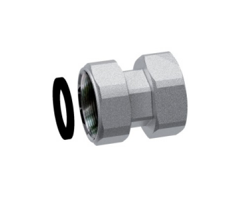 Фитинги цанговые Муфта хром.с 2 накидн.гайками 1 1/2” FC 8321 112