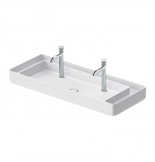 Duravit Bento Starck Box Раковина накладная 114.5х46см, с 2 отв., HygieneGlaze, цвет: белый глянцевый. 2660113272