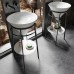 Kerama Marazzi CONO Металлическая структура напольная 44x77см, цвет: черный матовый. CO.44\BLK.M