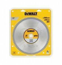 Диск пильный DeWalt твердосплавный 305х30 мм, 80 зубьев CONSTRUCTION DT1916