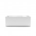 Gruppo Treesse Cross Ванна отдельностоящая 160х73х60 см., с сливом-переливом и сифоном, Solid Surface, цвет: белый матовый. V396BO