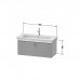 Duravit White Tulip Тумбочка подвесная 98.4x45.8х41см., раковина, 1 ящик с ручкой, цвет: белый высокоглянцевый. 2363100000, WT425208585