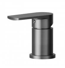 Newform Haka Смеситель на борт ванны, 1 отв., на 1 поток, цвет: PVD brushed gun metal. 72090.59.064