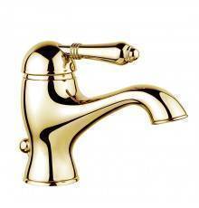 Nicolazzi El Capitan Смеситель для раковины, на 1 отв., с донным клапаном, цвет: English Gold. 3402GF75