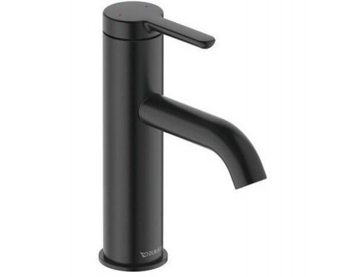 Duravit Circle M Смеситель для раковины, на 1 отв., с донным клапаном, цвет: черный матовый. CE1020001C46