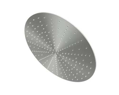 QuadroDesign Верхний душ, 30см., цвет: brushed stainless steel. SF048-AS