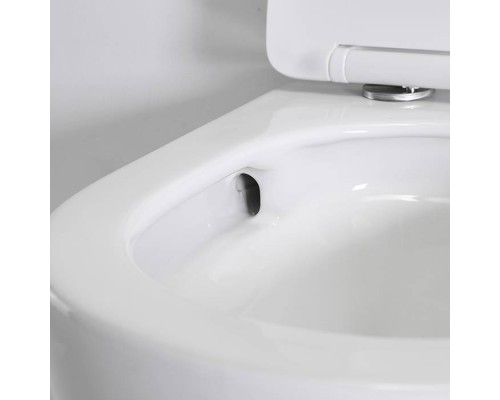TECEspring R Комплект: Унитаз подвесной, со смывом Tornado flush, сиденье Slim с микролифт и быстрым снятием, цвет: белый глянец