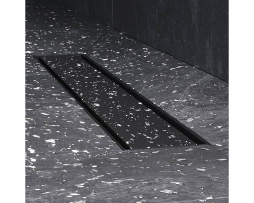 W01SC-U11-050-04BM Трап для душа линейный, универсальный затвор Tile, 50 см W01SC-U11-050-04BM Трап для душа линейный, универсальный затвор Tile, 50 см
