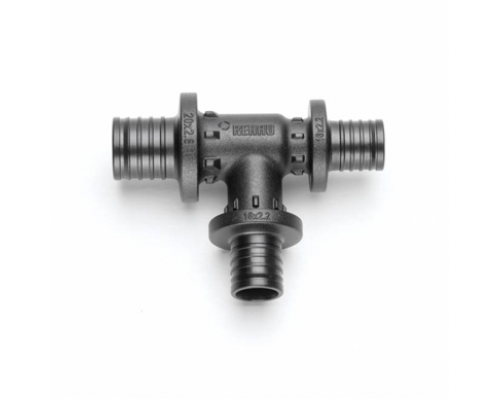 Тройник REHAU с уменьшенным боковым и торцевым проходами 32-25-25 PX 11600911001