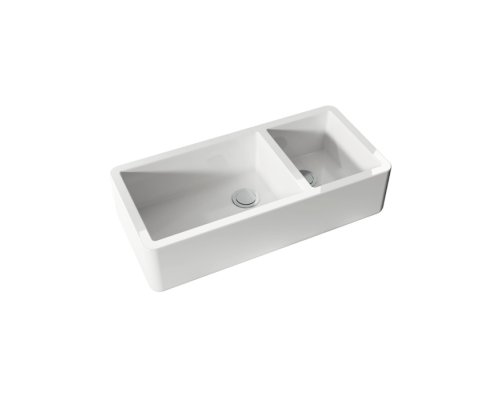 Kerasan Hannah Oxfordshire Раковина 100x47x25.4 см, без отв., кухонная, цвет: белый. 543101 Kerasan Hannah Oxfordshire Раковина 100x47x25.4 см, без отв., кухонная, цвет: белый. 543101