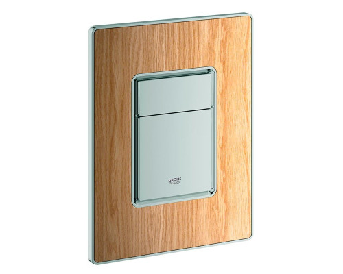 СНЯТGrohe 38 849 HW0 Skate Cosmo Накладная панель, деревянная поверхность, Дуб, 2 объёма 38849HW0Gr