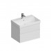 Kerama Marazzi Cubo Тумба подвесная 70см, с ящиками, цвет: белая матовая. CUB.70.2\WHT.M