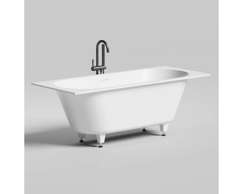 Salini Ornella Axis Ванна 170x70см., встраиваемая, S-Sense, цвет: белый матовый. 104713M