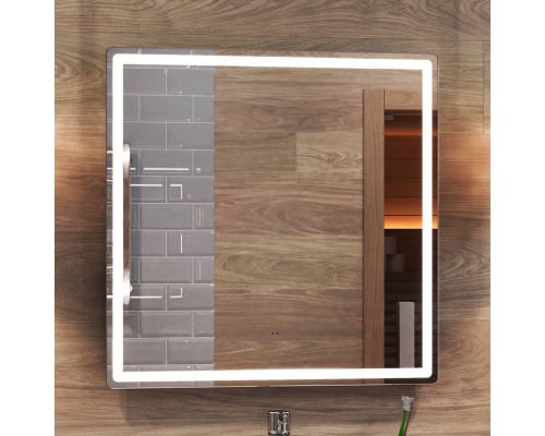 Зеркало Vigo Geometry Comfort 70 с подсветкой, с антизапотевателем