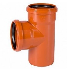 Тройник, Ostendorf, KGEA, 87°, 160, 110, PVC (поливинилхлорид)