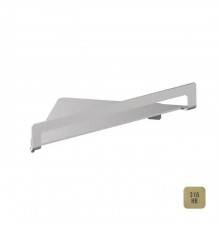 Almar Полочка 21.6x21.6см., угловая, подвесная, цвет: High Brass PVD	. E300002.HB316