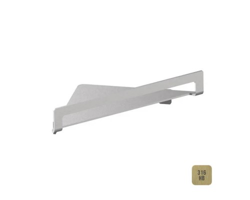Almar Полочка 21.6x21.6см., угловая, подвесная, цвет: High Brass PVD . E300002.HB316 Almar Полочка 21.6x21.6см., угловая, подвесная, цвет: High Brass PVD . E300002.HB316