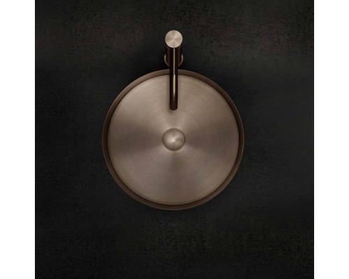 Gessi 316 Раковина 40x90 см, без отв., напольная, отдельностоящая, с сифоном, слив в пол, цвет: Copper brushed pvd. 54601#708, 54603#850 Gessi 316 Раковина 40x90 см, без отв., напольная, отдельностоящая, с сифоном, слив в пол, цвет: Copper brushed pvd. 54601#708, 54603#850