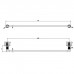 Gessi INCISO Полотенцедержатель, 91 см, цвет: brushed brass pvd. 58505#727