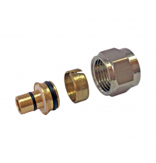 Фитинг компрессионный STOUT для труб PEX-AL-PEX 16х2,6х1/2 SFC-0026-162612