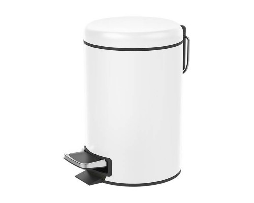 Decor Walther Bin Ведро для мусора, с педалью, цвет: белый матовый. 0615750 Decor Walther Bin Ведро для мусора, с педалью, цвет: белый матовый. 0615750