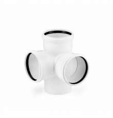 Крестовина Rehau двухплоскостная 110/110/110/87° 11215641003