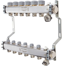Коллектор Royal Thermo Expert RTE 51.105 1" ВР-3/4" НР, 5 выходов, универсальный