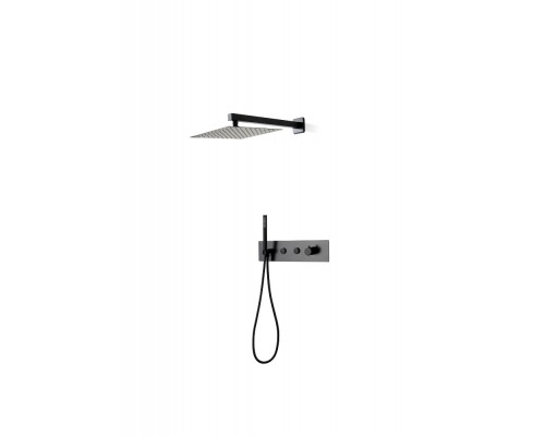 Душевой комплект Ceruttispa Velia B CT10399 черный