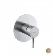 Newform X-STEEL 316 Смеситель для душа, встраиваемый, цвет: PVD Brushed pale gold. 69675EX.59.098