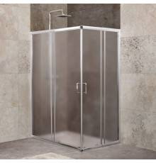 Душевой уголок BelBagno Unique AH-2-100/115-75/90-P-Cr стекло punto